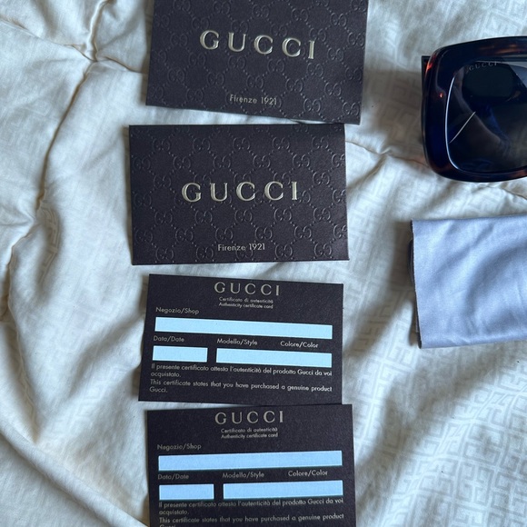 Vintage Gucci Sunglasses - full box + Authentication - Picture 9 of 9